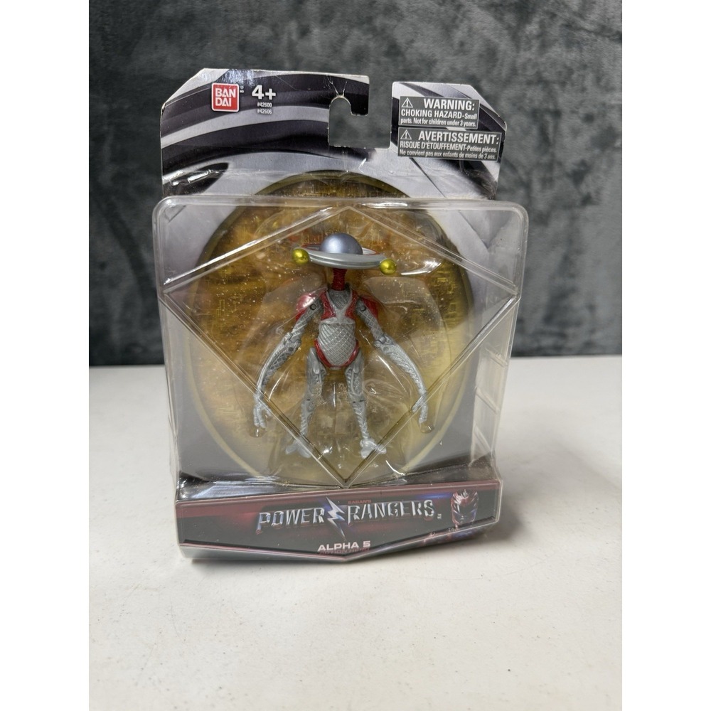 Alpha 5 Power Rangers 2017 Movie Alien Robot Action Hero 5" Figure Bandai NEW